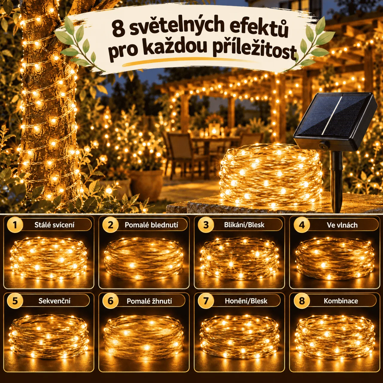 8 světelných efektů pro každou příležitost