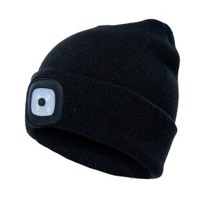 LightBeanie, čepice s čelovkou + 1 ZDARMA