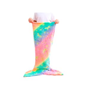 MermaidBlanket, deka v podobě ocasu mořské panny pro děti