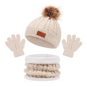 KnittSet, teplá zimní dětská sada