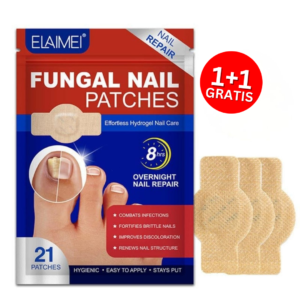 FungalPatches, regenerační náplasti pro péči o poškozené nehty (21 ks) (1+1 ZDARMA)