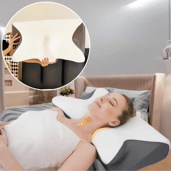 ButterflyPillow, ergonomický polštář z paměťové pěny