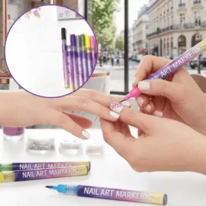 Sada barevných per na nail art, ArtNails